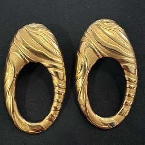 EMILIO PUCCI Gold Earrings